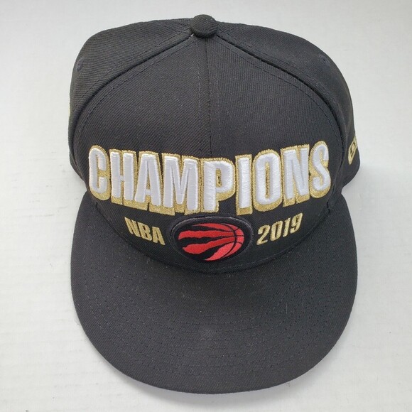 Toronto Raptors New Era 9FIFTY 2019 NBA Finals Champions Snapback Hat Cap Black - Picture 2 of 11
